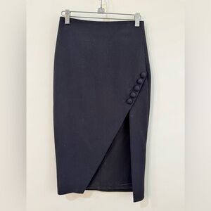 Elizabeth and James Clementina Black Pencil skirt